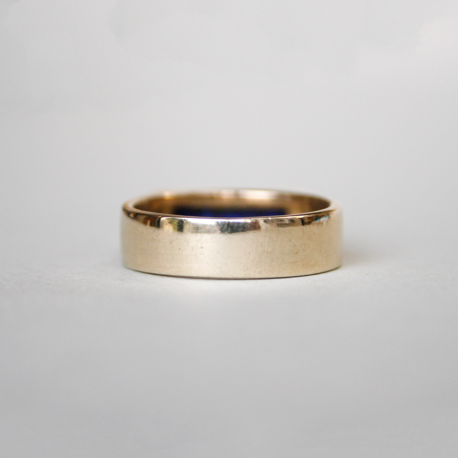 Vintage 9ct gold lapis lazuli signet ring - Image 3