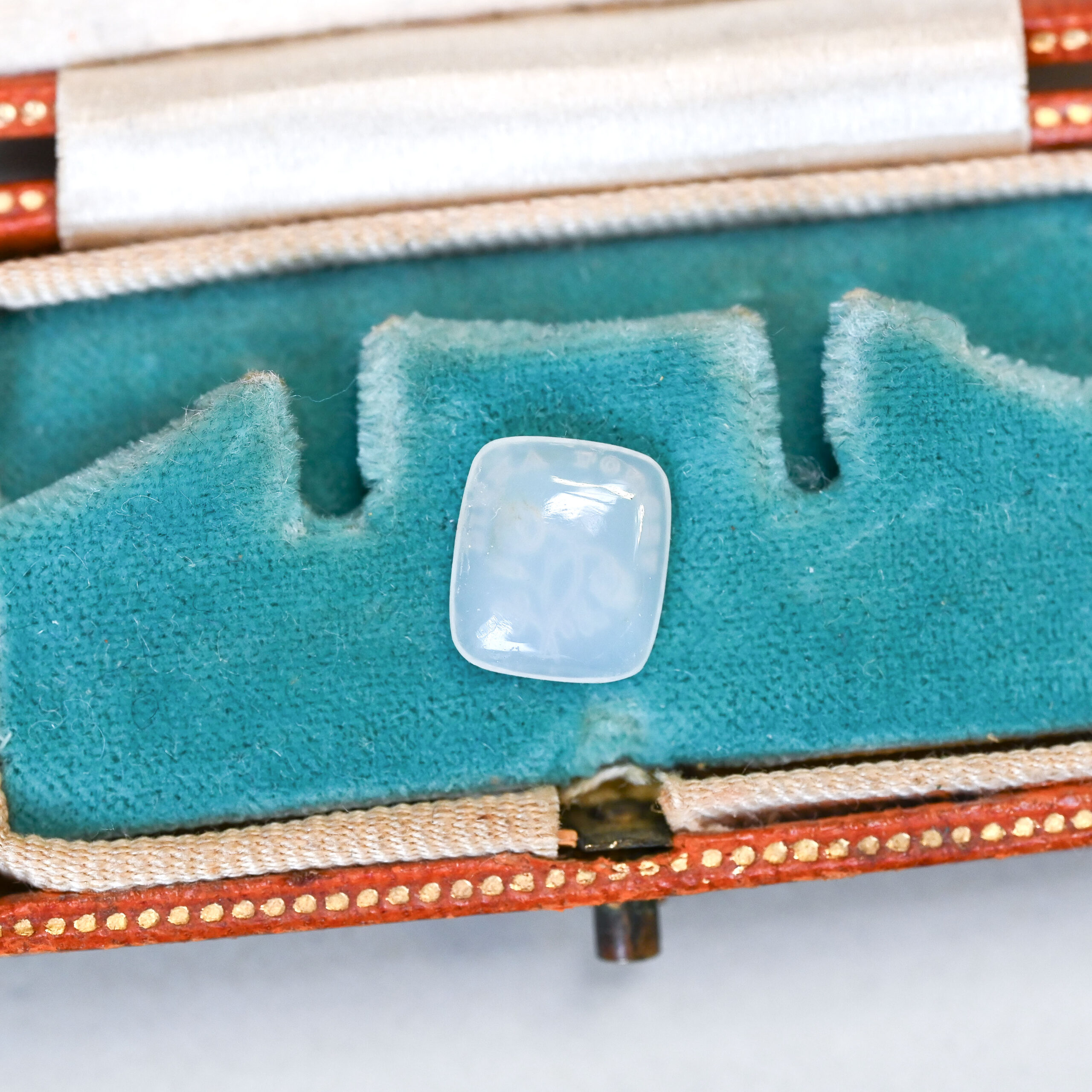 Victorian carved white intaglio wax seal, c.1840s - 1860s - Image 2
